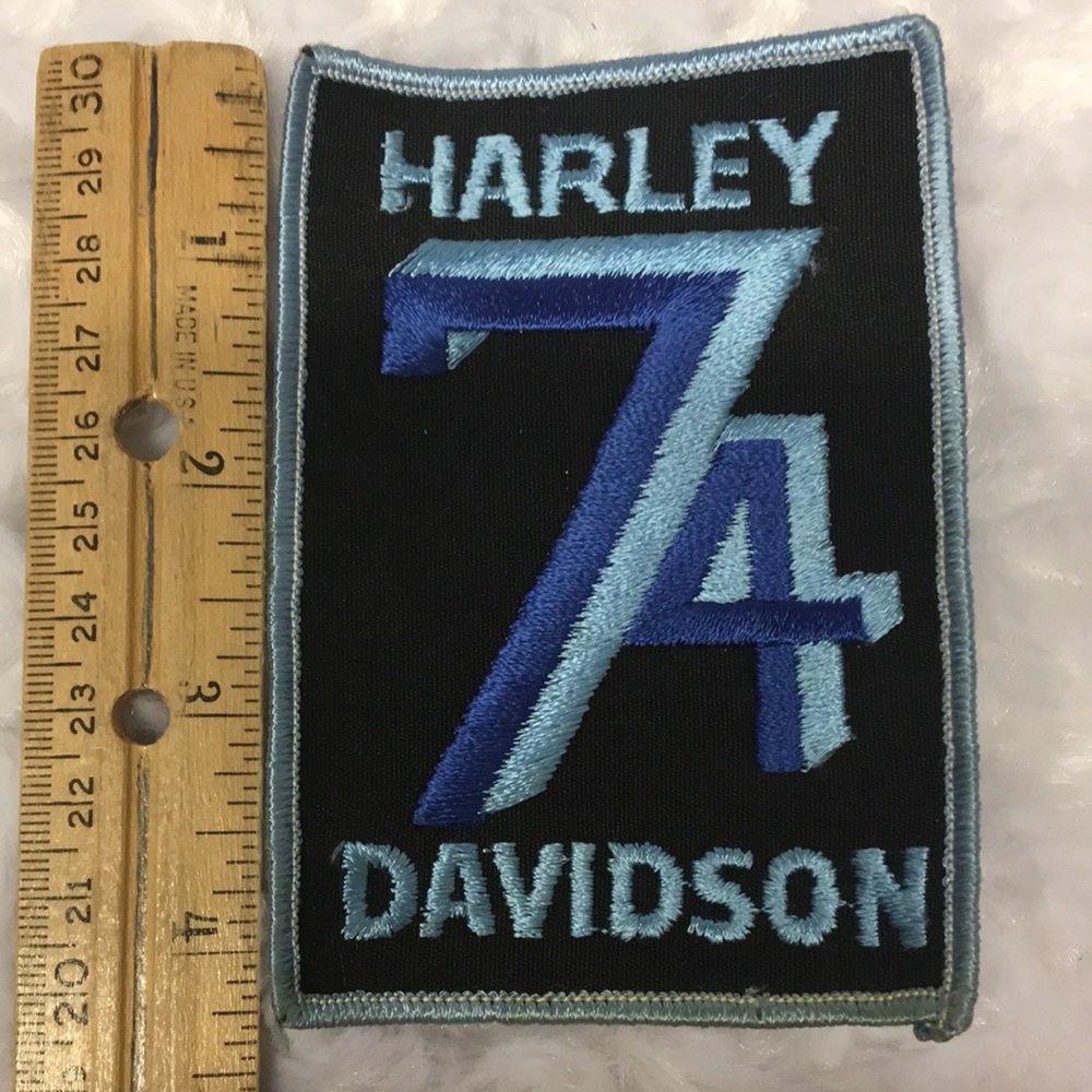 1970s HARLEY DAVIDSON PATCH and MORE LUV DATSON FORD 5 STAR ALL AMERICAN - Picture 2 of 13